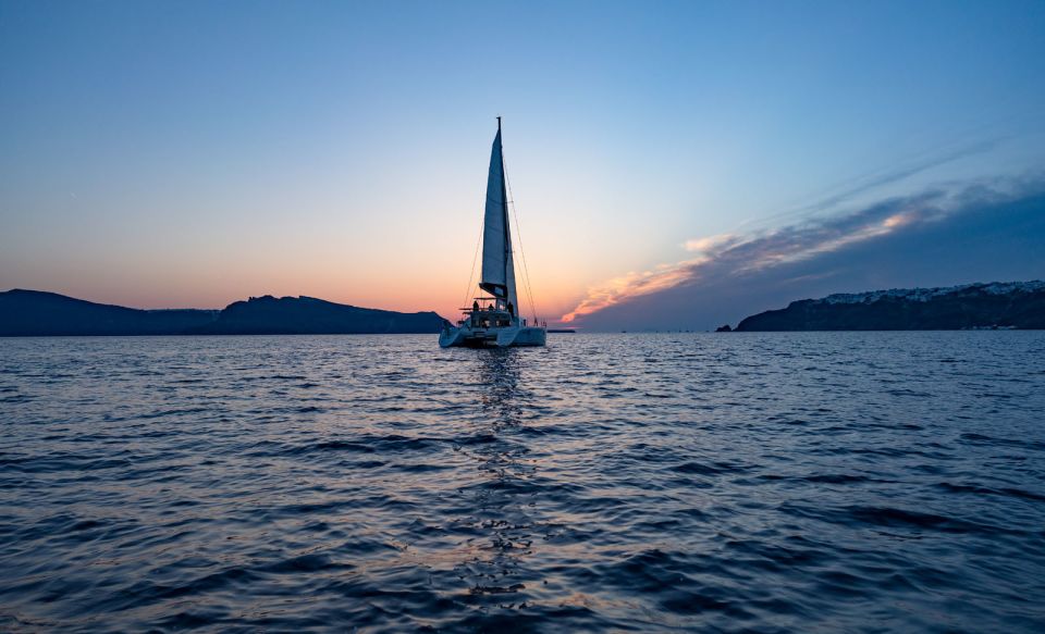 Santorini: Private Sunset Cruise With Dinner and Drinks - Frequently Asked Questions