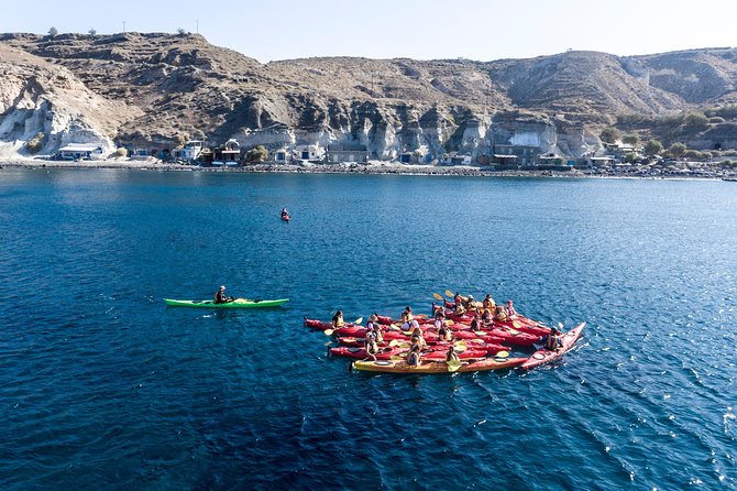 Santorini: Sunset Sea Kayak With Light Dinner - Logistics and Cancellation Policy