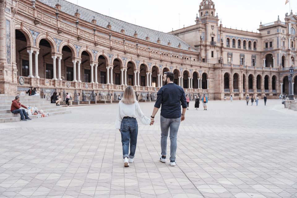 Seville: Professional Photoshoot at Plaza De España - Accessing and Sharing Photos