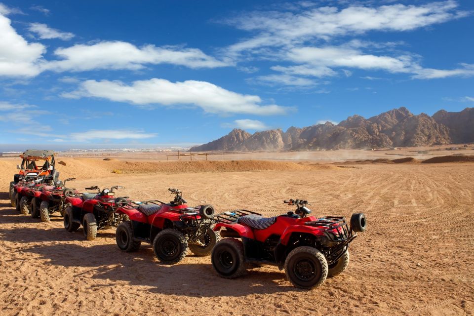 Sharm El Sheikh: ATV Quad Bike & Private Speedboat Adventure - Speedboat Snorkeling Excursion