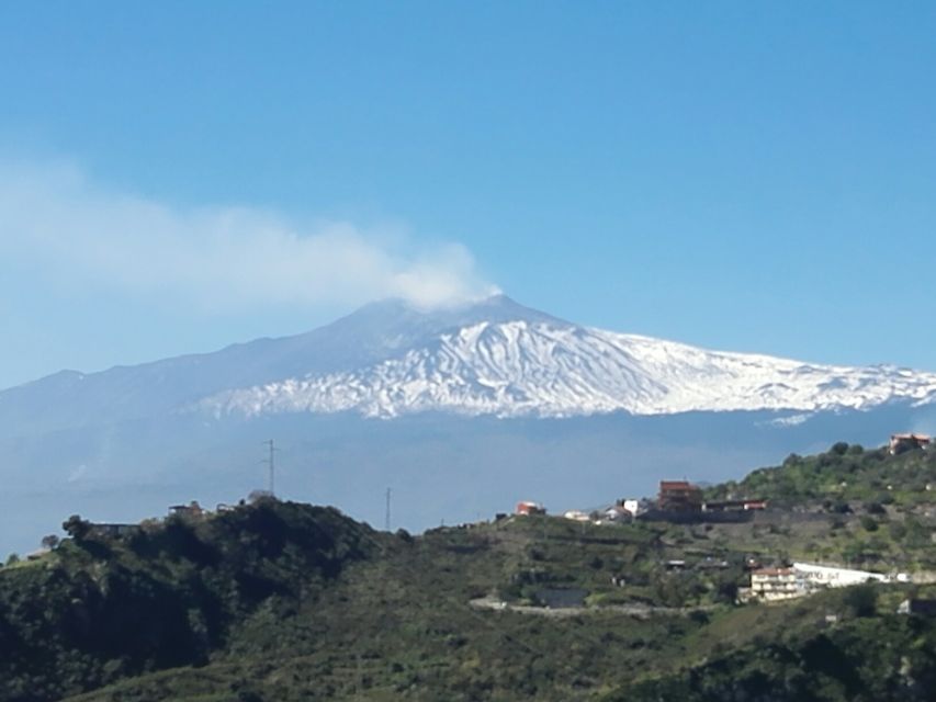 Sicily: Mount Etna, Taormina, Giardini, and Castelmola Day Tour - Explore Taormina and Castelmola