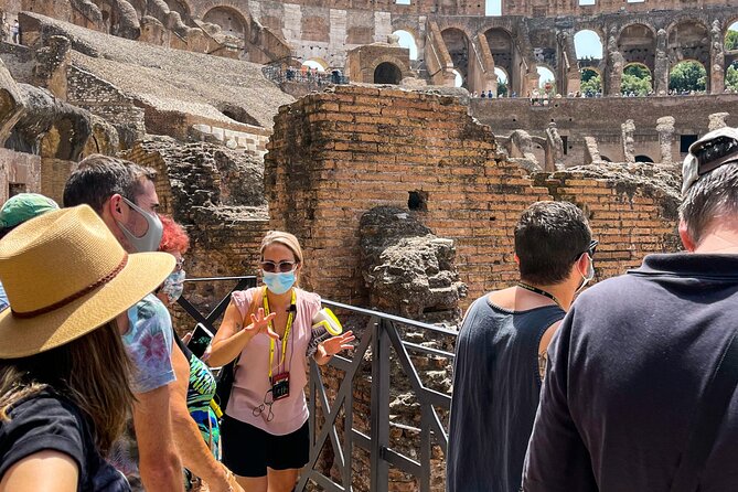 Small Group Colosseum Arena Tour + Palatine Hill & Roman Forum - Exploring Roman Ruins