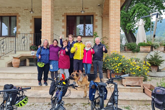 Spello E-Bike Tour With Lunch and Wine Tasting! - Local Winery Experience