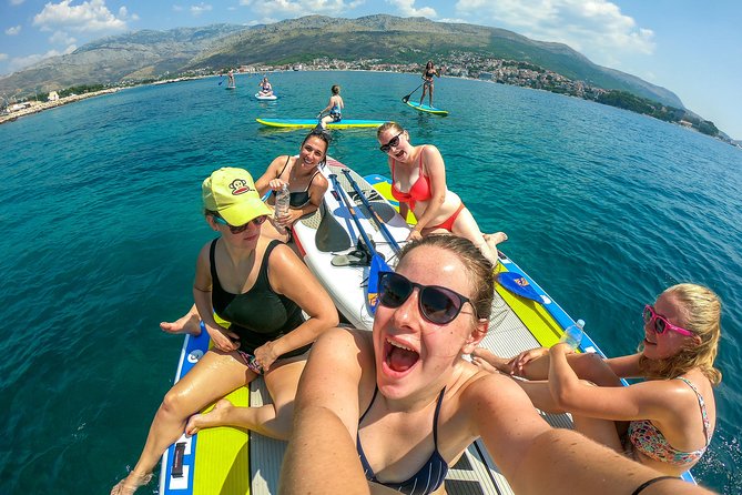 Stand up Paddle Adventure in Split - Trying Cliff-Jumping (Optional)