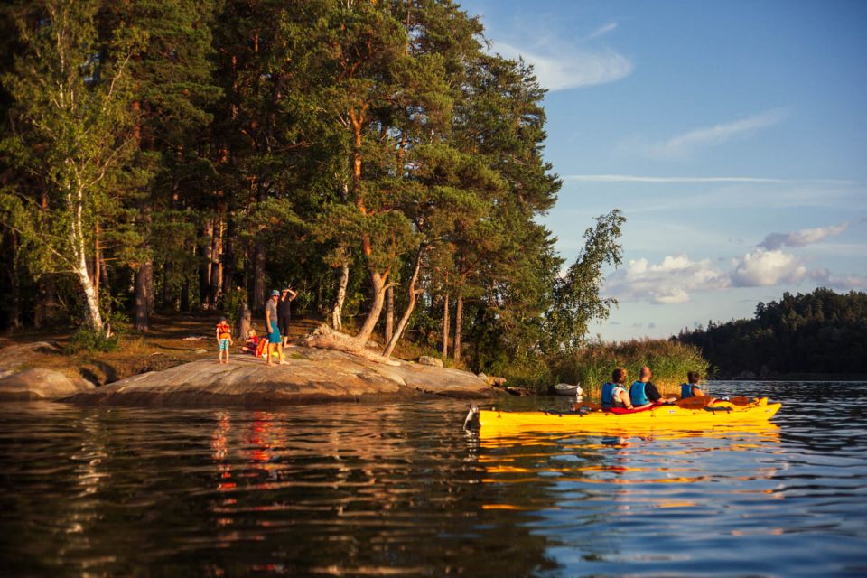 Stockholm: Archipelago Family-Friendly Private Kayaking Tour - Included Amenities