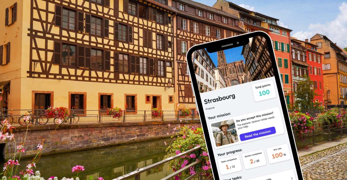 Strasbourg: City Exploration Game and Tour on Your Phone - Getting Started at the Meeting Point