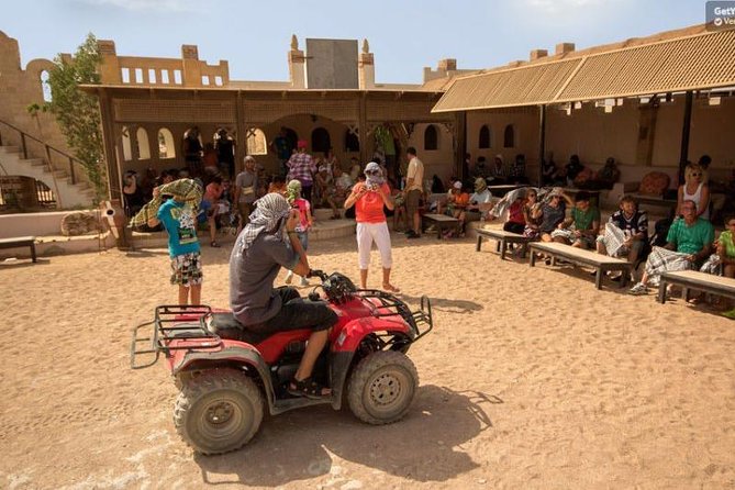 Sunset 5HOURS ATV Pugy Jeep From Hurghada Sahl Hashesh Makadi Bay Algouna Safaga - Quad Biking in the Desert