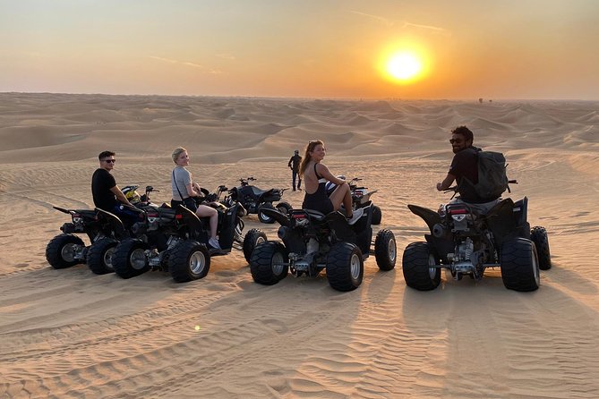 Sunset Quad Bike Tour Dubai (Deep Desert Ride , Sunset in Desert) - What to Expect on the Tour