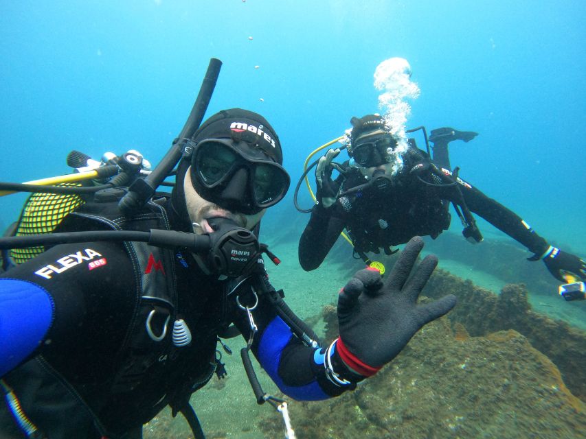 Terceira: Angra Do Heroismo Scuba Diving Tour With 2 Dives - Included Services