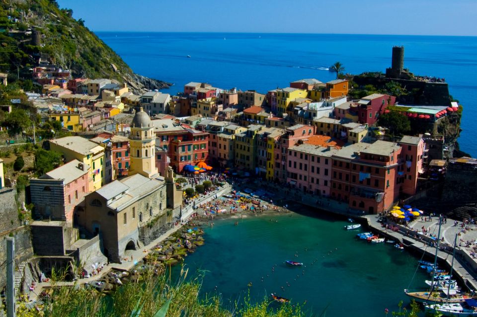 The Charm of Cinque Terre: Tour by Minivan From Florence - Boat Rides and Sightseeing