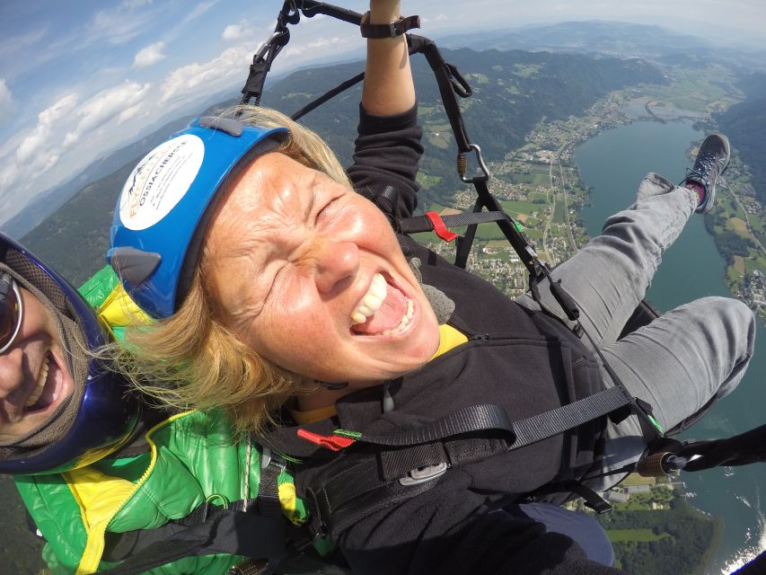 Villach/Ossiacher Lake: Paragliding Action Tandem Flight - Safety Briefing and Equipment