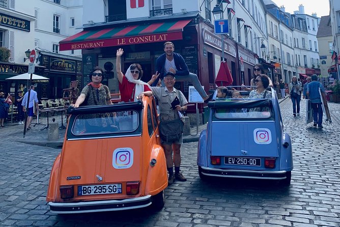 Vintage 2CV Adventure: 1-Hour Paris Highlights Tour - Pickup and Drop-off