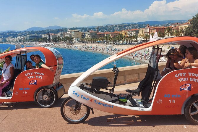 Visit to Nice by Electrically Assisted Bike Taxi 1 Hour. - Accessibility and Transportation