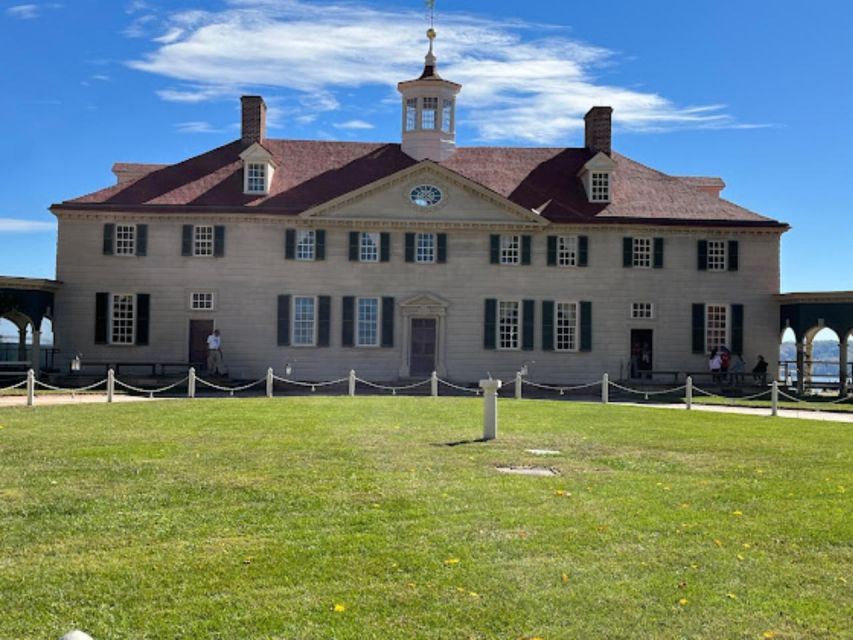 Washington DC: Private Day Tour of Mount Vernon & Alexandria - Flexible Cancellation Policy