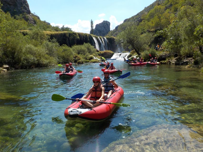 Zadar: River Zrmanja Guided Kayak Safari & Waterfalls - Kayak Safari Route