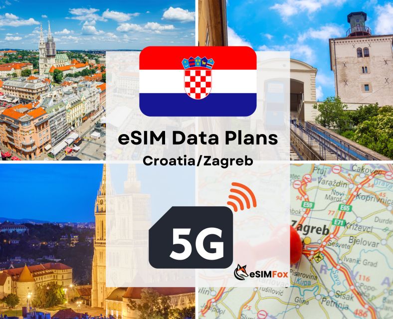 Zagreb: Esim Internet Data Plan for Croatia High-Speed 4G/5G - Frequently Asked Questions