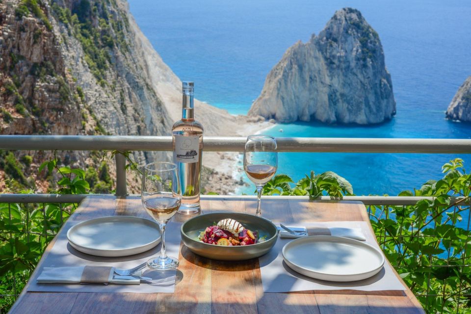 Zakynthos Private Tour Myzithres Beach Viewpoint Keri Caves - Cameo Island and Swimming