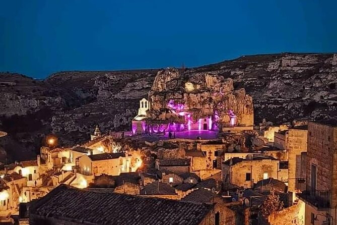 2h Night Walking Tour With Guide and Entrance Fees in Matera - Visiting Sasso Caveoso