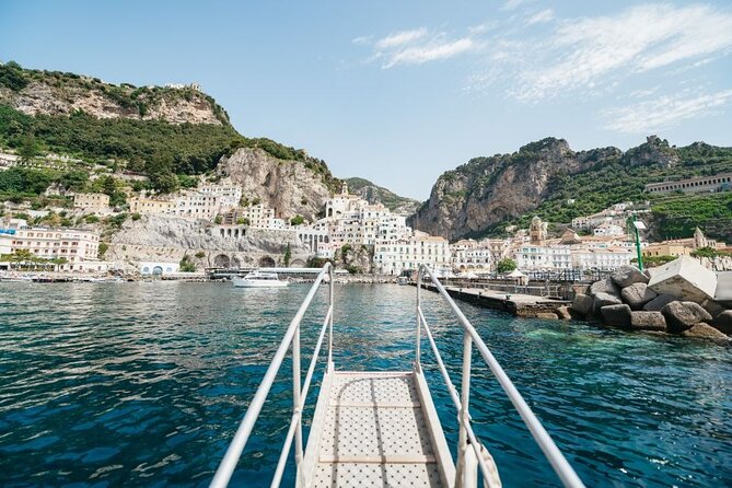 Amalfi Shared Tour (9:00am or 11:15am Boat Departure) - Boat Departure Times