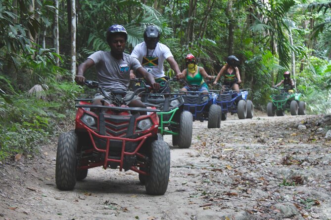 Atv, Bamboo Rafting and Horseback Ride Tour From Montego Bay - Bamboo Rafting