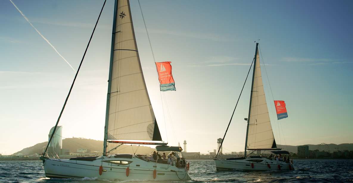 Barcelona 3-Hour Private Sunset Sailing Experience - Enjoy Panoramic Views