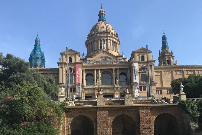 Barcelona E-Bike Tour: Montjuic Hill and Gothic Quarter - Climbing Montjuic Hill