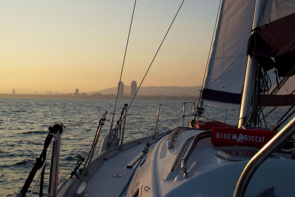 Barcelona: Exclusive Sailing Boat Private Tour - Paddle Surfing Experience