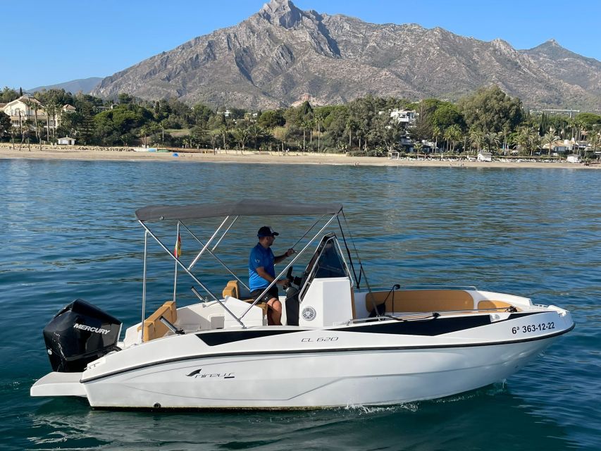 Benalmadena: Boat Rental in Malaga for Hours - Recap