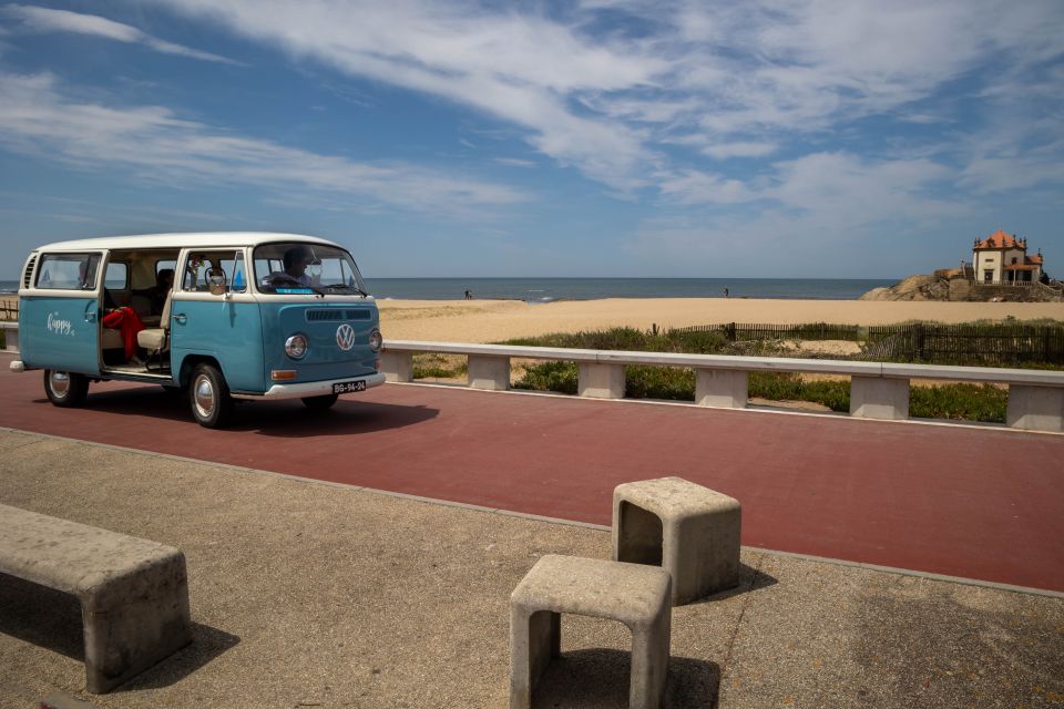 Best Views to Porto From Gaia. VW Kombi Tour With Cocktail - Marina Da Afurada