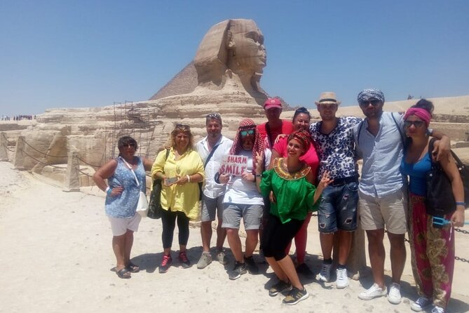 Cairo Day Tour By Plane From Sharm El Sheikh - Transportation and Guide