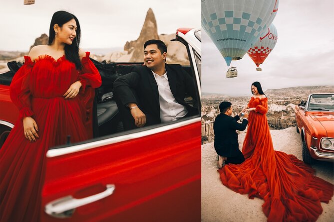 Cappadocia Photoshooting With Flying Dress - Delivering Unedited and Edited Photos