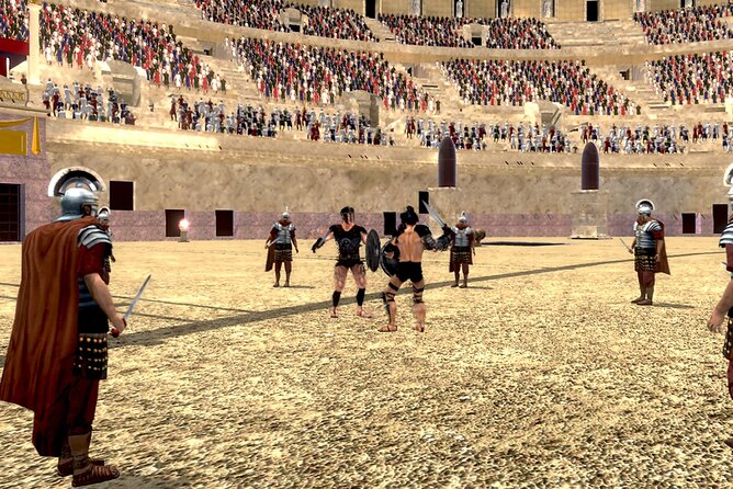 Colosseum Virtual Reality Experience Outside With Audioguide - Knowledgeable Guides and Reviews