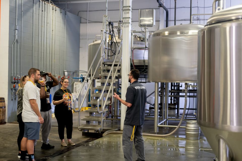 Dc: Guided Craft Brewery Tours With a Snack - Cancellation and Payment