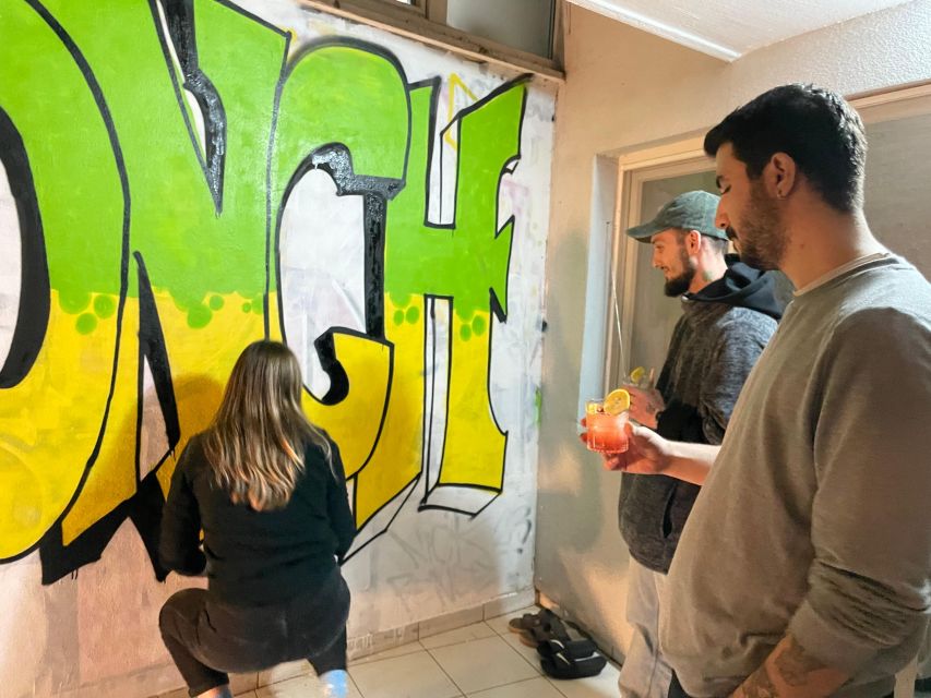 Do Graffiti and Drink Cocktails - Sip and Spray With Locals - Reserve Now and Pay Later