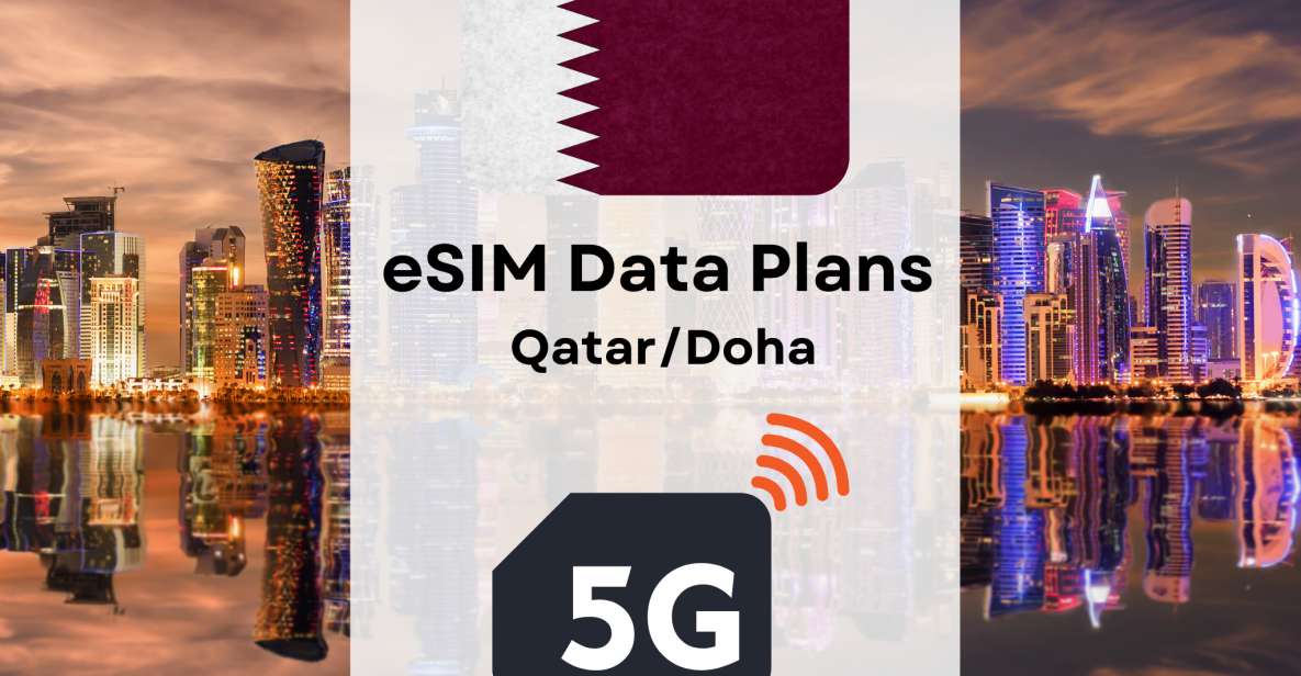 Doha : Esim Internet Data Plan Qatar High-Speed With VPN - Seamless Navigation