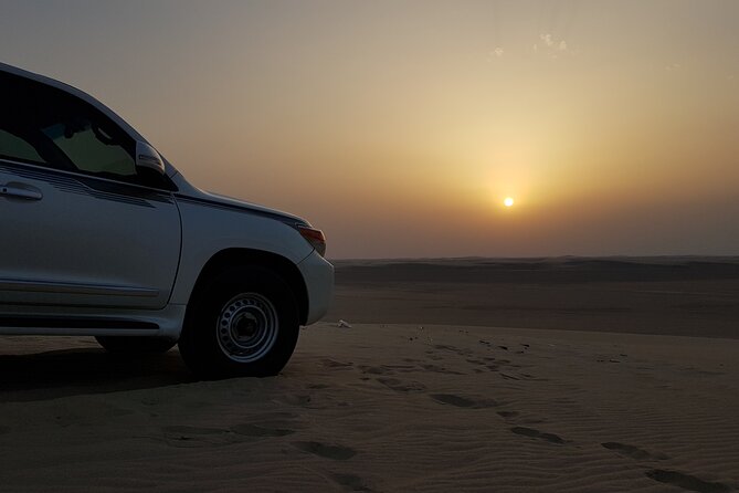 Doha: Private Sunrise or Sunset Desert Safari With Sand Boarding - Camel Ride Optional