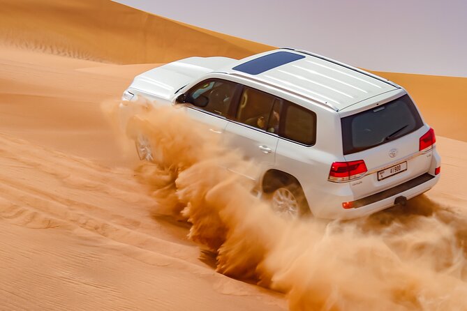 Dubai Morning Evening Desert Safari,Sand Boarding and Camel Ride - Included and Excluded Features