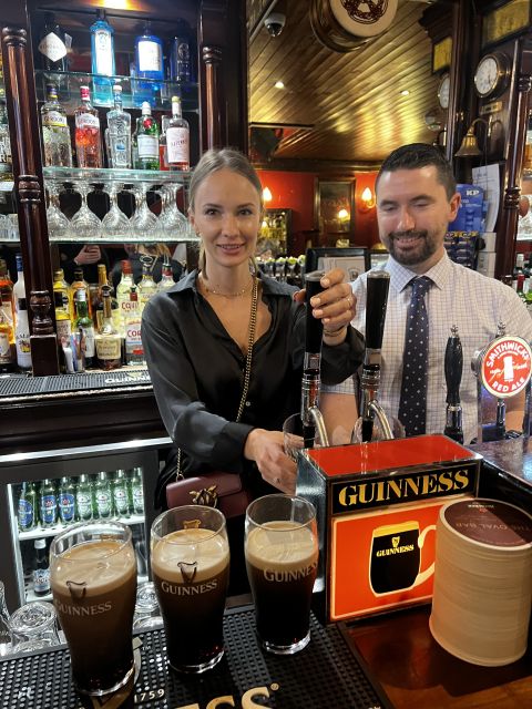 Dublin: Guinness Storehouse & Perfect Pint Tour Experience - Luxury Transport for the Pub Tour