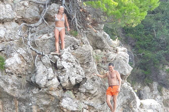 Dubrovnik Elafiti Islands Private Speedboat Tour - Enjoying Sunj Beach