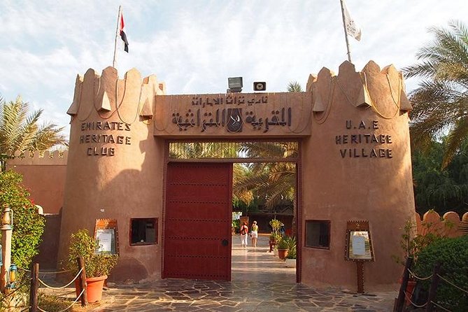 Ferrari World Theme Park and Abu Dhabi Tour With Pick up - Discovering the Heritage Village