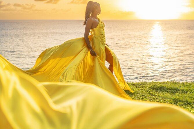 Flying Dress Photoshoot in Barbados - Photography and Delivery