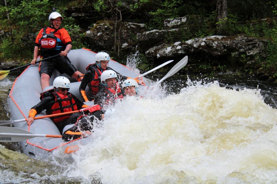 Fort William, Highlands: WHITE WATER RAFTING - River Garry - Included Amenities and Extras