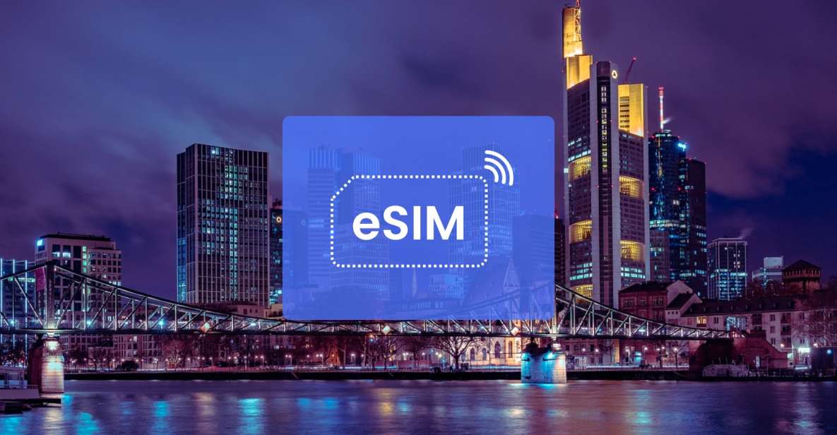 Frankfurt: Germany/ Europe Esim Roaming Mobile Data Plan - Booking and Payment Details