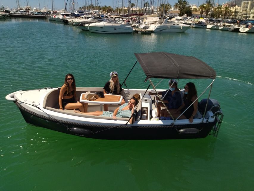 From Benalmadena: Experience Boat Rental No Need License - Pickup and Drop-off