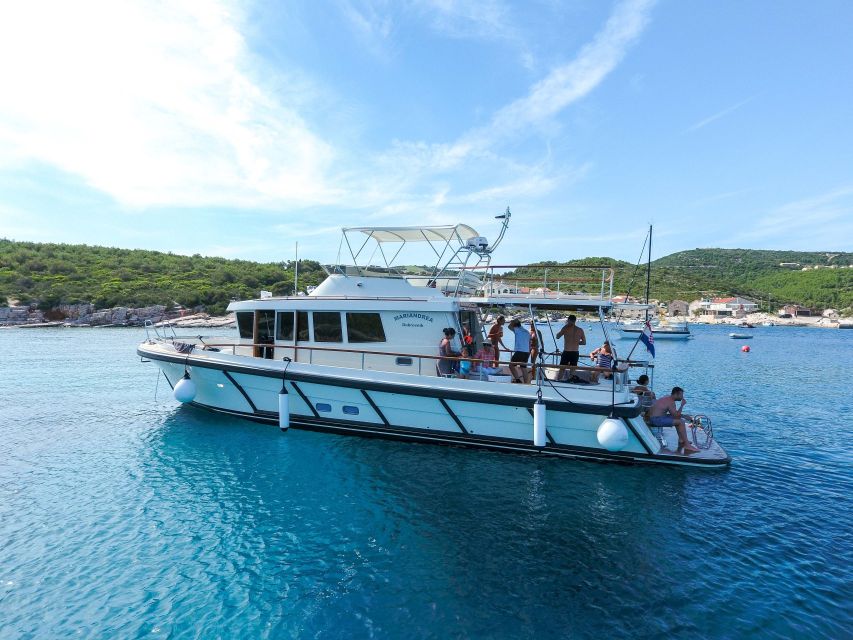 From Korcula: Dubrovnik Old Town Private Yacht Cruise - Included Meals and Beverages