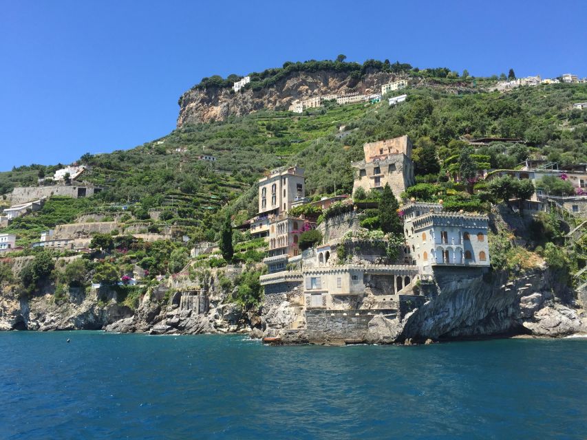 From Praiano: Amalfi Coast Guided Private Cruise With Drinks - Inclusions and Duration