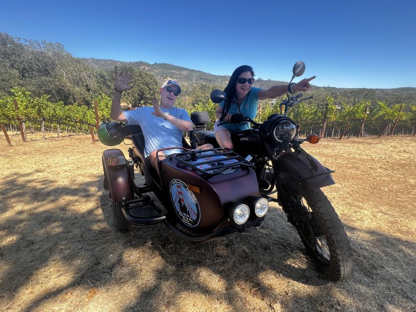 From Sonoma: Napa Valley Classic Sidecar Tour to 3 Wineries - Meeting Point and Directions