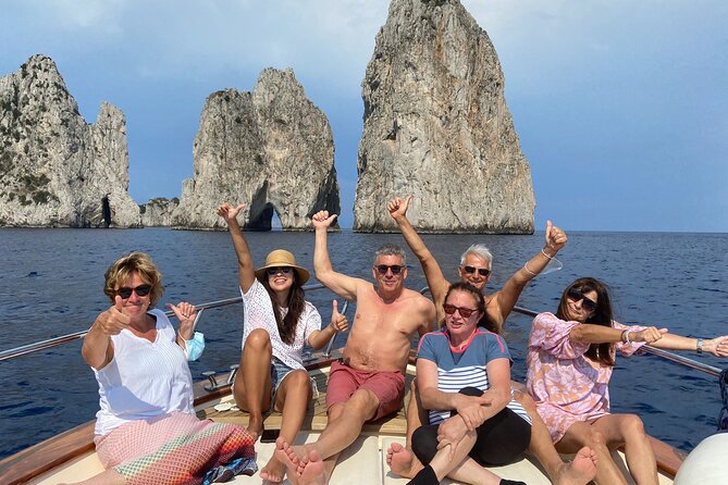 From Sorrento: Capri Shared Tour by Boat + Swim & Snorkel - Swimming in Capri Island Marine Park