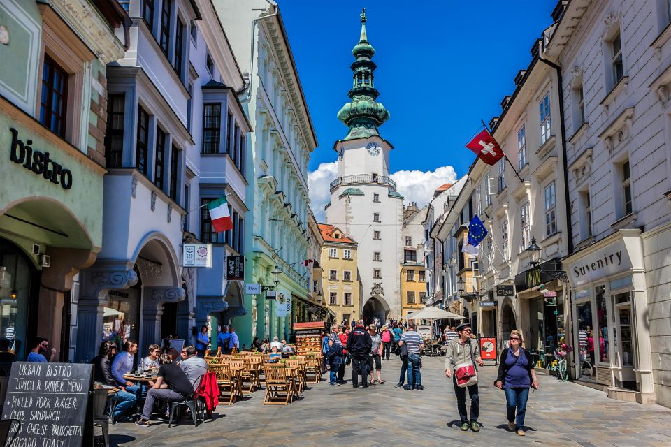 From Vienna: Bratislava City Tour With Food Options - Cancellation and Payment Policies