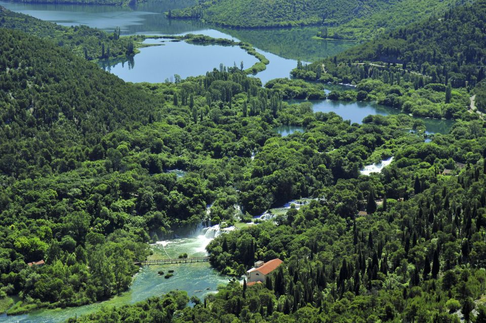 From Zadar: Krka Waterfalls and Sibenik Private Tour - Stroll Sibeniks Old Town